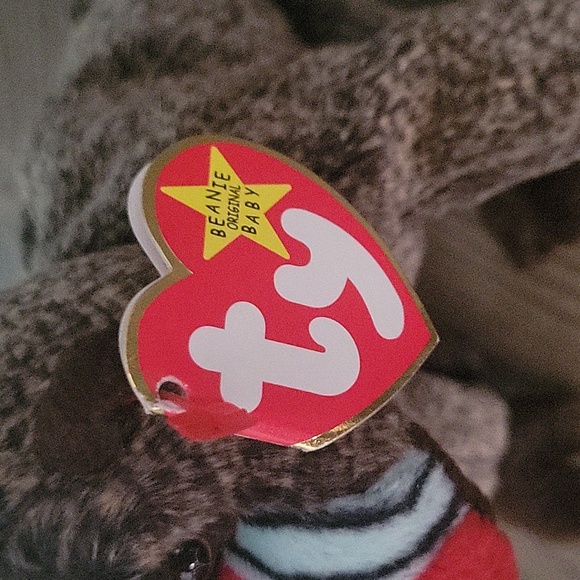 Cheeks TY Beanie Baby - Picture 4 of 4